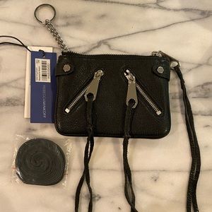 Rebecca Minkoff Black Keychain Wallet